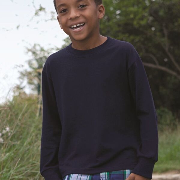 Youth Dri-Power® Long Sleeve 50/50 T-Shirt Thumbnail