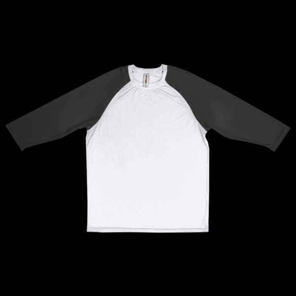 AI926 Men's 3/4 Raglan Sleeve Outfitter Crew Thumbnail