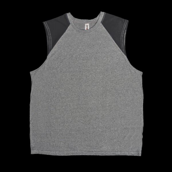 AT818 Men's Sleeveless Colorblock Natural Feel Training Tee Thumbnail