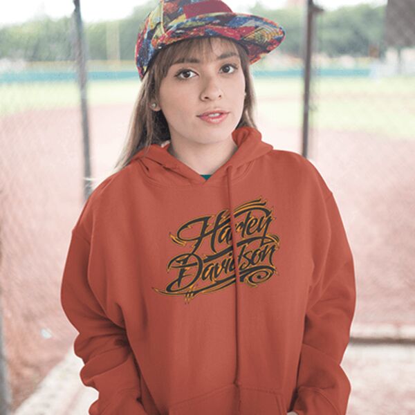 Unisex Midweight Pigment-Dyed Hooded Sweatshirt Thumbnail