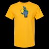 Men's Gold Soft Touch T-Shirt Thumbnail