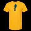 Men's Gold Soft Touch T-Shirt Thumbnail
