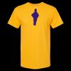 Men's Gold Soft Touch T-Shirt Thumbnail