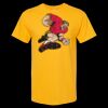 Men's Gold Soft Touch T-Shirt Thumbnail