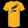 Men's Gold Soft Touch T-Shirt Thumbnail