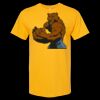 Men's Gold Soft Touch T-Shirt Thumbnail