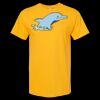 Men's Gold Soft Touch T-Shirt Thumbnail