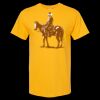 Men's Gold Soft Touch T-Shirt Thumbnail