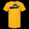 Men's Gold Soft Touch T-Shirt Thumbnail