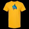 Men's Gold Soft Touch T-Shirt Thumbnail