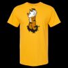 Men's Gold Soft Touch T-Shirt Thumbnail