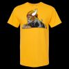 Men's Gold Soft Touch T-Shirt Thumbnail