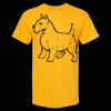 Men's Gold Soft Touch T-Shirt Thumbnail