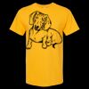 Men's Gold Soft Touch T-Shirt Thumbnail
