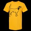 Men's Gold Soft Touch T-Shirt Thumbnail
