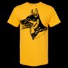 Men's Gold Soft Touch T-Shirt Thumbnail