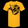 Men's Gold Soft Touch T-Shirt Thumbnail