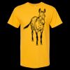 Men's Gold Soft Touch T-Shirt Thumbnail