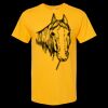 Men's Gold Soft Touch T-Shirt Thumbnail