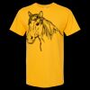 Men's Gold Soft Touch T-Shirt Thumbnail