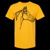 Men's Gold Soft Touch T-Shirt Thumbnail
