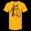 Men's Gold Soft Touch T-Shirt Thumbnail
