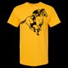 Men's Gold Soft Touch T-Shirt Thumbnail