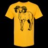 Men's Gold Soft Touch T-Shirt Thumbnail