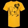 Men's Gold Soft Touch T-Shirt Thumbnail