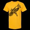 Men's Gold Soft Touch T-Shirt Thumbnail