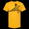 Men's Gold Soft Touch T-Shirt Thumbnail