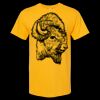Men's Gold Soft Touch T-Shirt Thumbnail