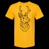 Men's Gold Soft Touch T-Shirt Thumbnail