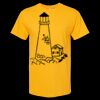 Men's Gold Soft Touch T-Shirt Thumbnail