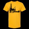Men's Gold Soft Touch T-Shirt Thumbnail
