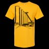 Men's Gold Soft Touch T-Shirt Thumbnail