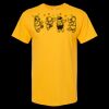 Men's Gold Soft Touch T-Shirt Thumbnail