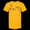 Men's Gold Soft Touch T-Shirt Thumbnail