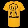 Men's Gold Soft Touch T-Shirt Thumbnail