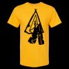 Men's Gold Soft Touch T-Shirt Thumbnail
