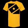 Men's Gold Soft Touch T-Shirt Thumbnail