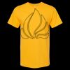 Men's Gold Soft Touch T-Shirt Thumbnail