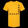 Men's Gold Soft Touch T-Shirt Thumbnail