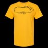 Men's Gold Soft Touch T-Shirt Thumbnail