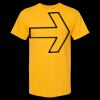 Men's Gold Soft Touch T-Shirt Thumbnail
