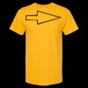 Men's Gold Soft Touch T-Shirt Thumbnail