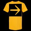 Men's Gold Soft Touch T-Shirt Thumbnail