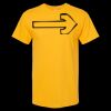 Men's Gold Soft Touch T-Shirt Thumbnail