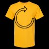 Men's Gold Soft Touch T-Shirt Thumbnail
