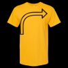 Men's Gold Soft Touch T-Shirt Thumbnail